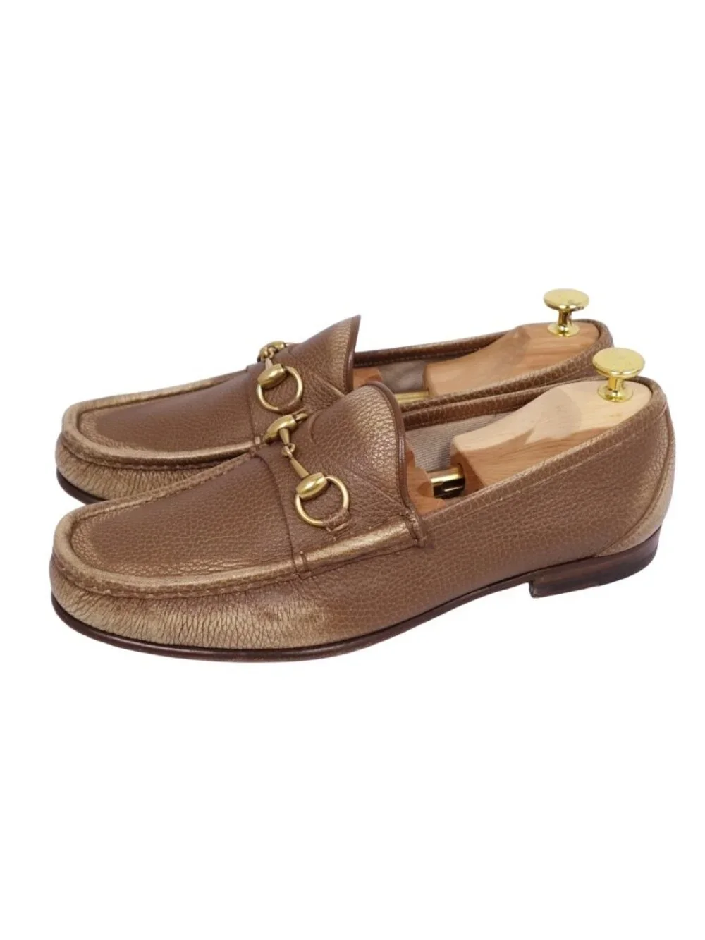 Gucci Loafers Moccasins Horsebit Vintage Wash